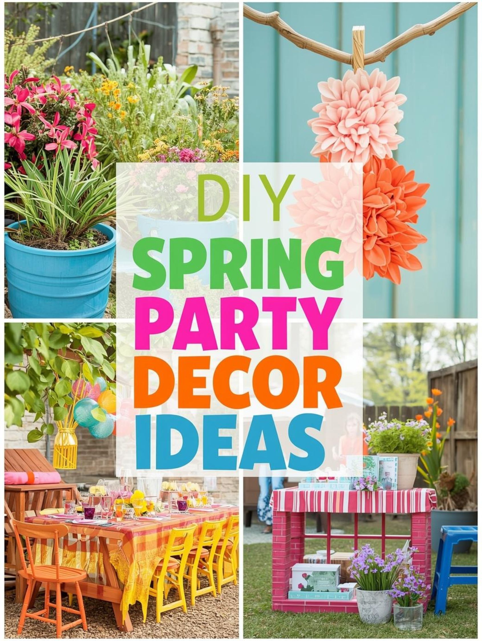 Diy Spring Party Decor