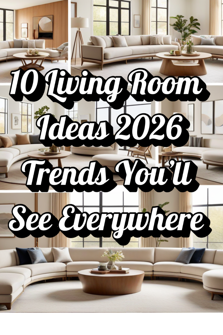 10 Living Room Ideas 2026 Trends You’ll See Everywhere