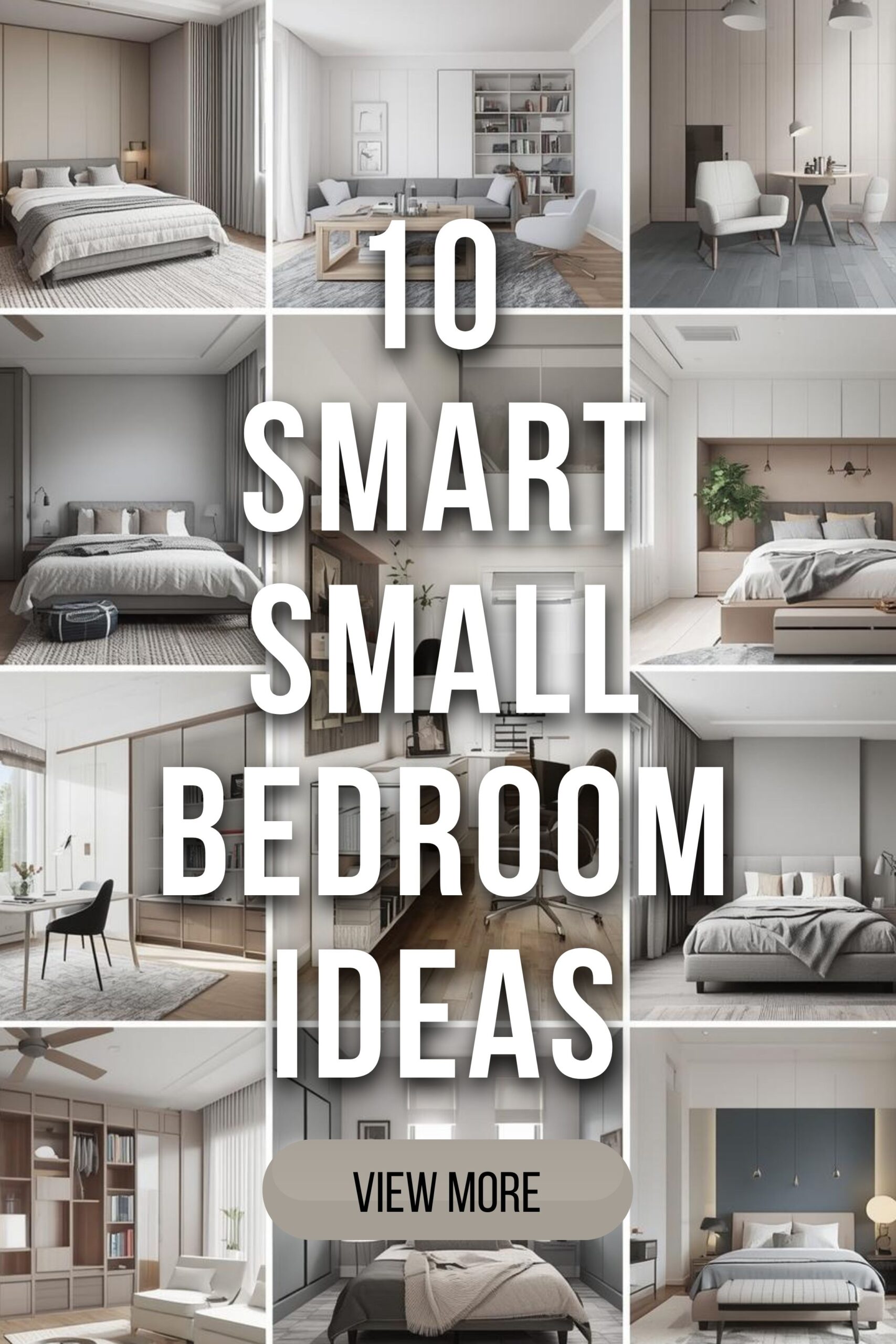 10 Smart Small Bedroom Ideas