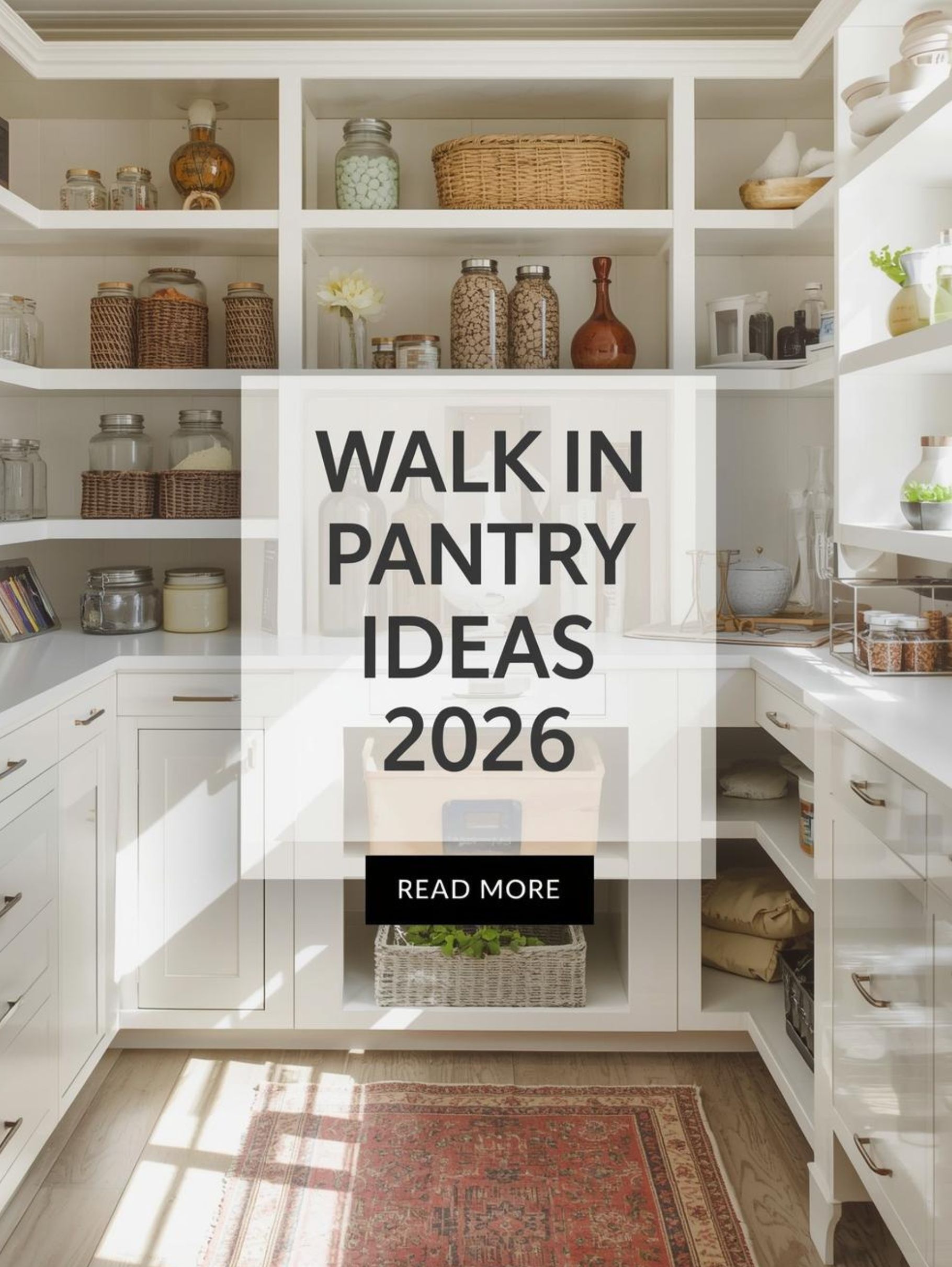 Walk In Pantry Ideas