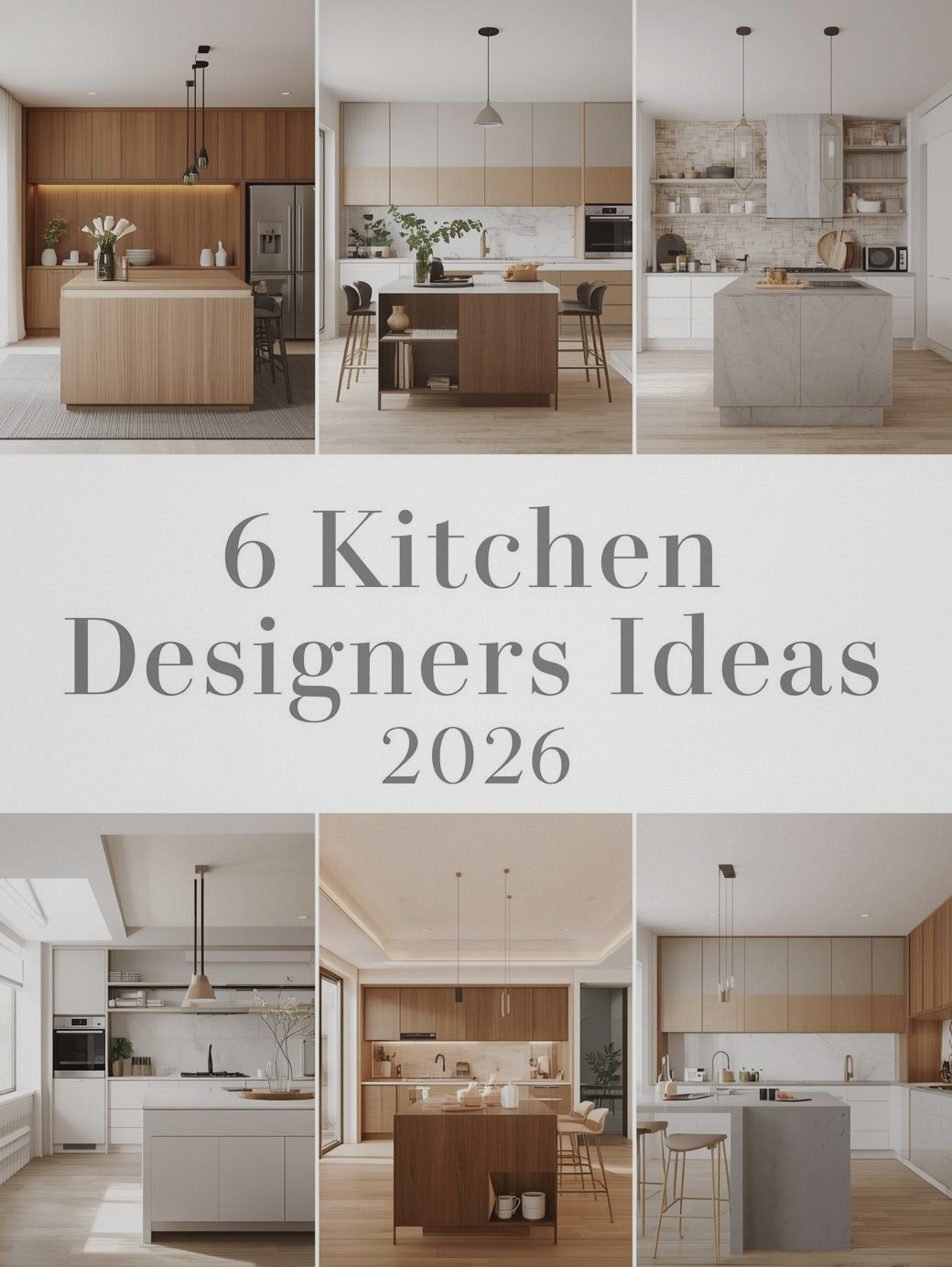 6 kitchen Designers ideas 2026