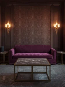 Art Deco living room