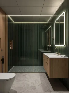 Contemporary Basement Bathroom