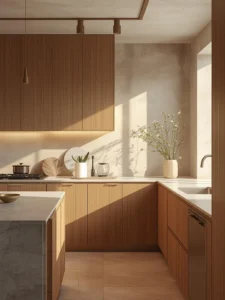 Contemporary kitchen interior