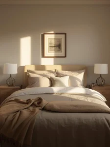 First apartment bedroom