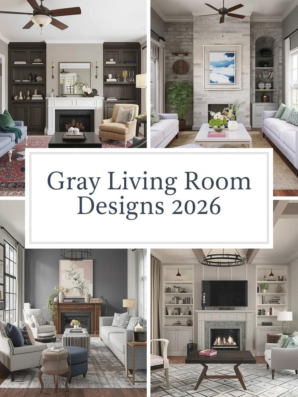 Gray Living Room Designs Ideas 2026