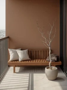 High-rise condo balcony