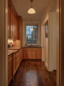 Historic brownstone kitchen