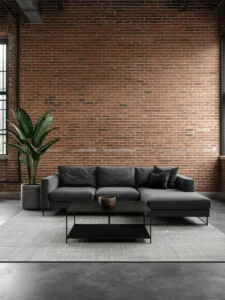 Industrial studio apartment