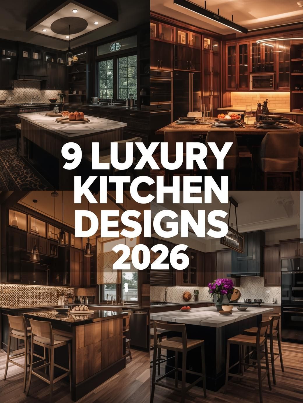 Luxury Kitchen Designs 2026
