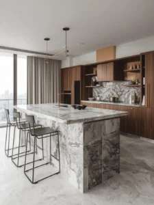 Luxury penthouse kitchen