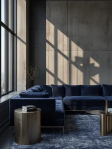 Luxury penthouse living room