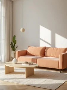 Modern apartment living room