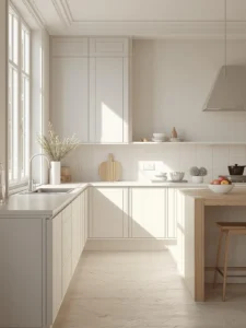 Modern kitchen with minimal decor