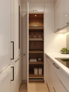 Modern small condo kitchen