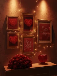 Multiple gold frames