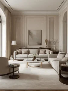 Quiet luxury living room