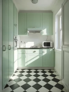 Small studio apartment kitchen