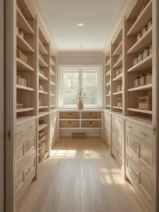 USA home walk-in pantry