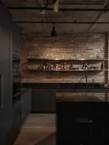 Urban industrial loft kitchen