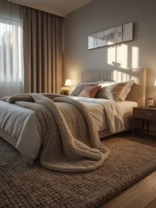 cozy guest bedroom interior