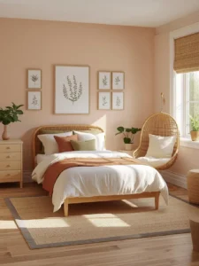 girls bedroom embracing nature-inspired design