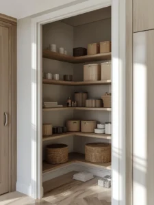 kitchen corner pantry