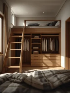 loft bed elevated