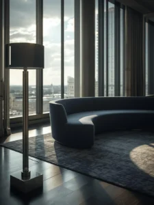 marble base floor lamp