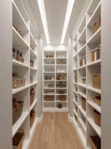 pantry in a modern townhome