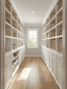 pantry with floor-to-ceiling