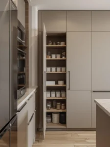 slim pull-out pantry