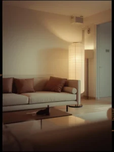 tall paper lantern floor lamp