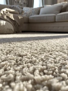 thick plush ivory rug