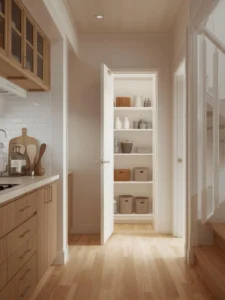 under-stair pantry