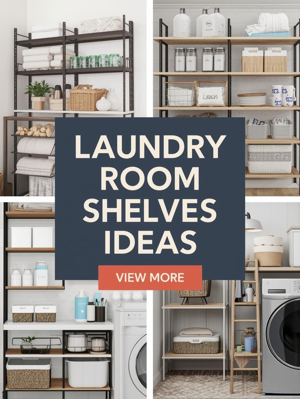 Laundry Room Shelves Ideas 2026