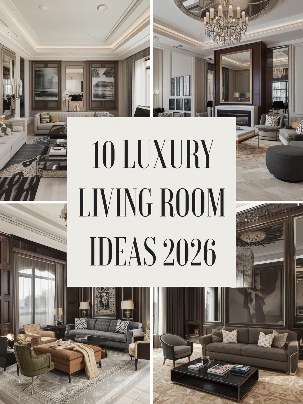 Luxury Living Room Ideas 2026