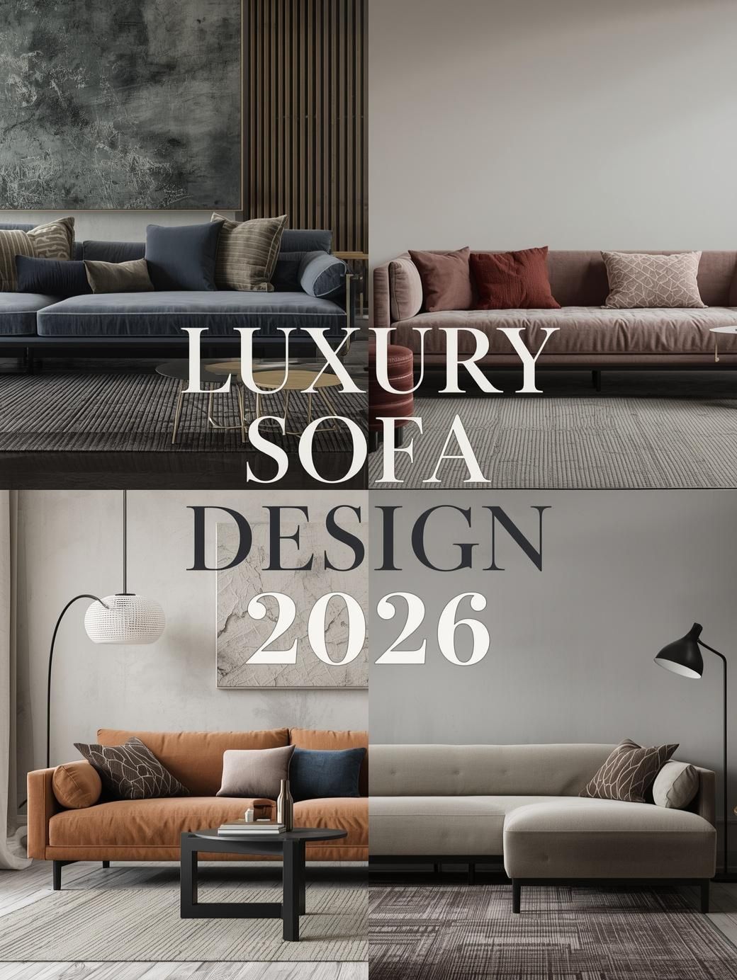 Luxury Sofa Design 2026