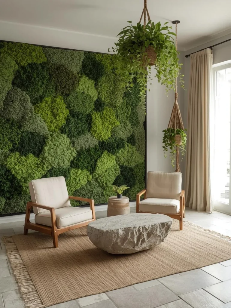 A parlor remodel bathed in diffused natural light