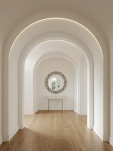 A residential entryway