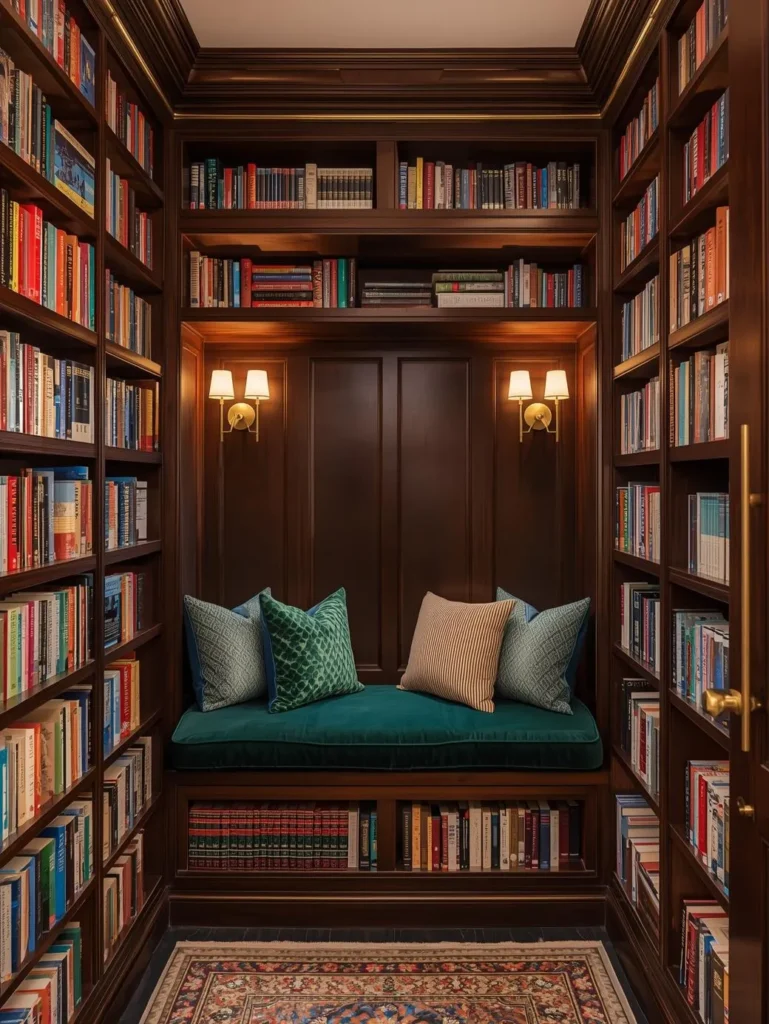 A teenage reader's dream room