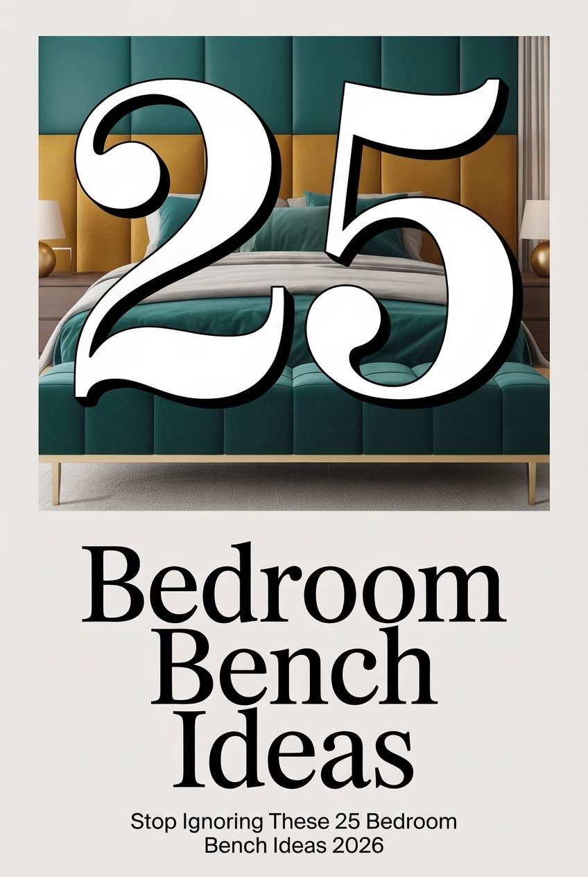 Bedroom Bench Ideas 2026