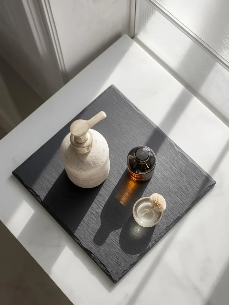 Carrara marble counter