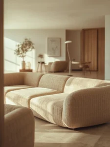 Contemporary modular sofa