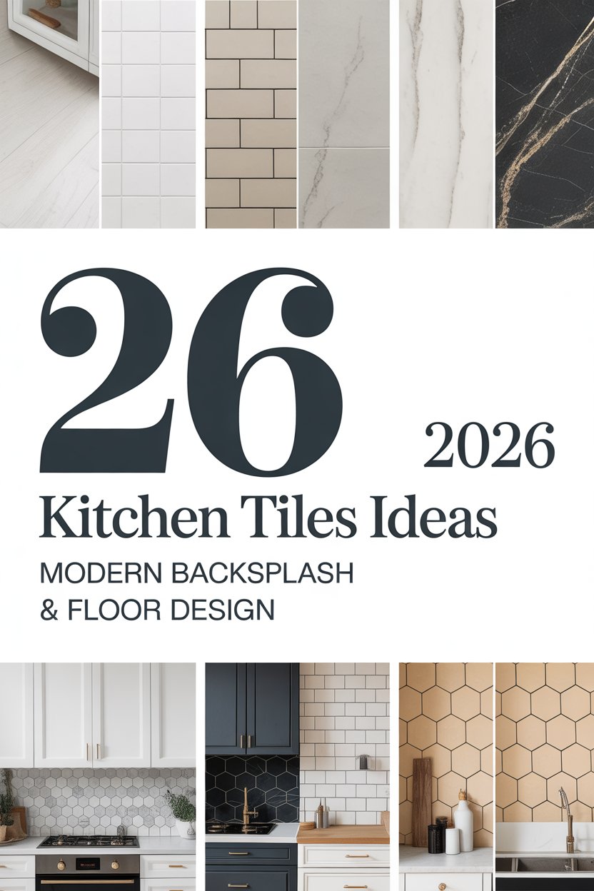 Kitchen Tiles Ideas 2026