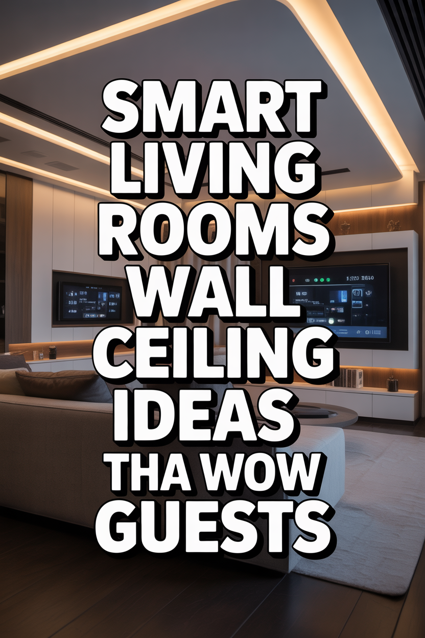 Living Rooms Wall Ceiling Ideas