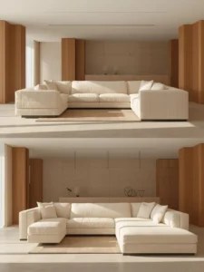 Minimal modular sofa