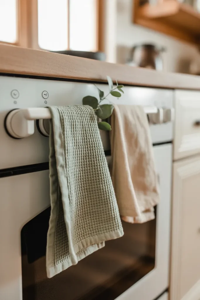 Soft Pastel Open Shelving That Feels Fresh and Airy