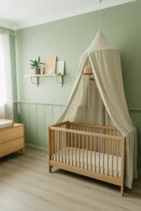 a Scandinavian boy nursery