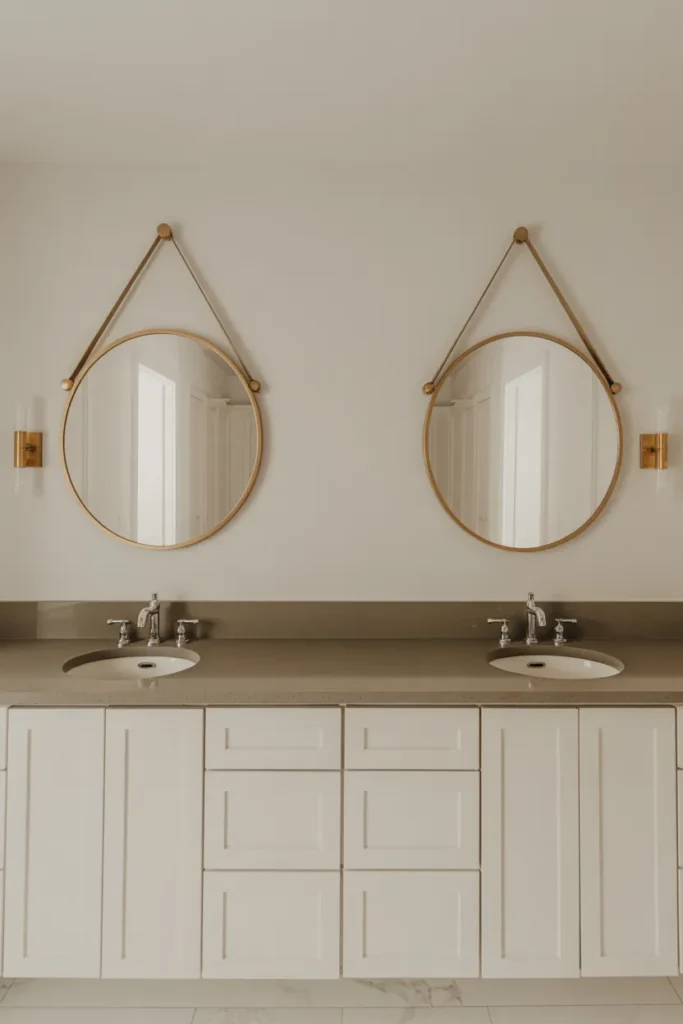 a double vanity bathroom